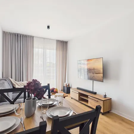 Apartman Nova Baltica Wood & Sea With Parking By Solarento *